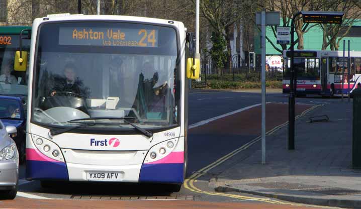 First Bristol Enviro200 44908